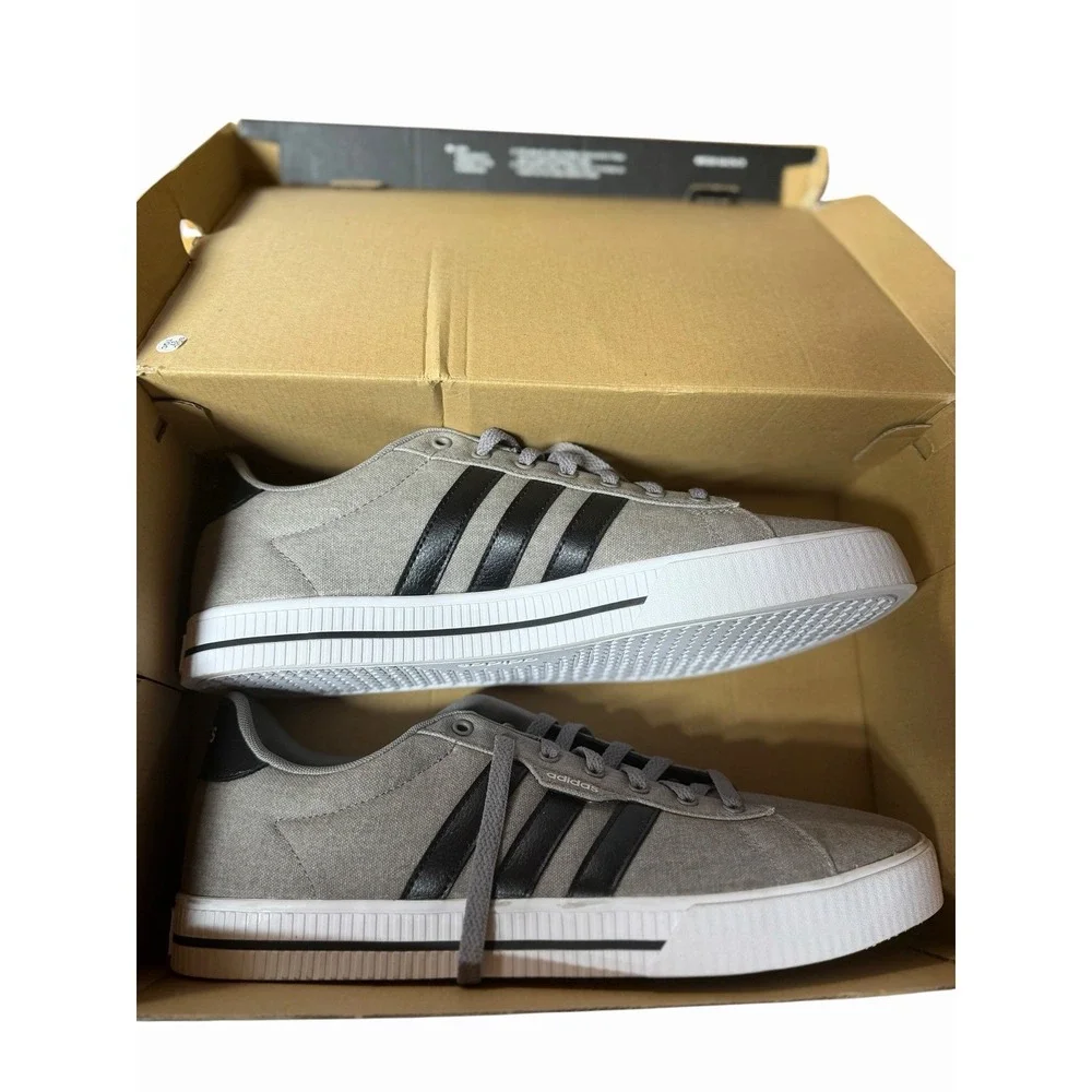 Adidas daily 3.0 Sportswear male size 13 color gray New With Box